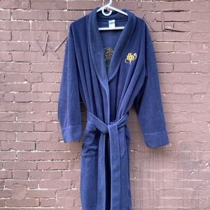Vintage Harry Potter Gryffindor Bath Robe Adult Sz SM Warner Bros Studio Store